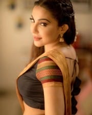 Actress Parvati Nair Spicy Saree Pictures 01