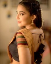 Actress Parvati Nair Spicy Saree Pictures 02