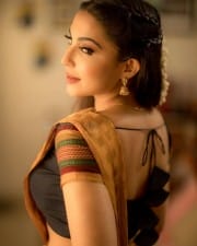 Actress Parvati Nair Spicy Saree Pictures 20