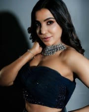 Actress Parvati Nair in a Black Dress Photoshoot Stills 01