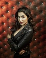 Actress Parvati Nair in a Stylish Leather Jacket Photos 01