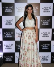 Actress Pooja Hegde At Lakme Fashion Week Photos