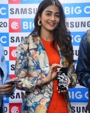 Actress Pooja Hegde At The Launch Of Samsung Galaxy S At Big C Madhapur Photos