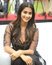 Actress Pooja Hegde At Valmiki Press Meet Photos