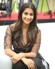 Actress Pooja Hegde At Valmiki Press Meet Photos