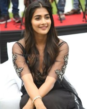 Actress Pooja Hegde At Valmiki Press Meet Photos