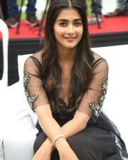 Actress Pooja Hegde At Valmiki Press Meet Photos