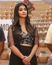 Actress Pooja Hegde At Valmiki Press Meet Photos