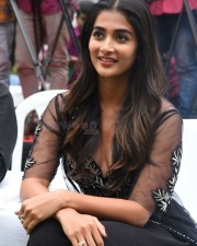 Actress Pooja Hegde At Valmiki Press Meet Photos