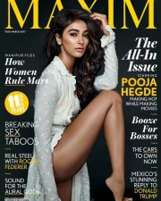 Actress Pooja Hegde Hot Maxim Photos
