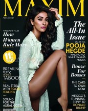 Actress Pooja Hegde Hot Maxim Photoshoot March Photos