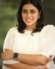 Actress Poorna White Dress Photoshoot Pictures