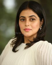 Actress Poorna White Dress Photoshoot Pictures