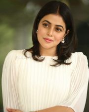 Actress Poorna White Dress Photoshoot Pictures