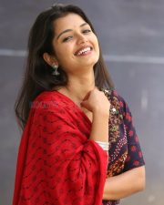 Actress Priyanka Jain At Vinara Sodara Veera Kumara Movie Press Meet Stills