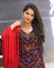 Actress Priyanka Jain At Vinara Sodara Veera Kumara Movie Press Meet Stills