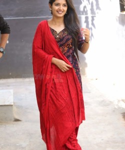 Actress Priyanka Jain At Vinara Sodara Veera Kumara Movie Press Meet Stills