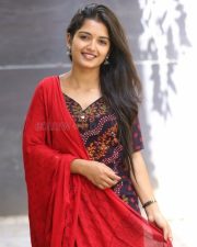 Actress Priyanka Jain At Vinara Sodara Veera Kumara Movie Press Meet Stills