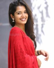 Actress Priyanka Jain At Vinara Sodara Veera Kumara Movie Press Meet Stills