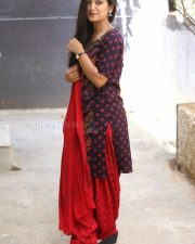 Actress Priyanka Jain At Vinara Sodara Veera Kumara Movie Press Meet Stills