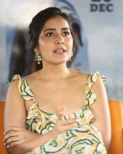 Raashii Khanna 27 Actress Raashi Khanna At Prathi Roju Pandage Movie Interview Photos