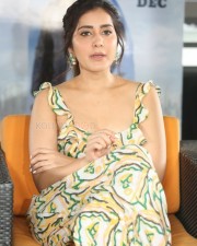 Raashii Khanna 25 Actress Raashi Khanna At Prathi Roju Pandage Movie Interview Photos