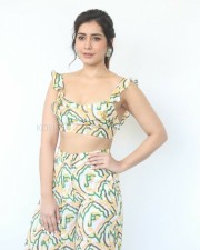 Raashii Khanna 5 Actress Raashi Khanna At Prathi Roju Pandage Movie Interview Photos