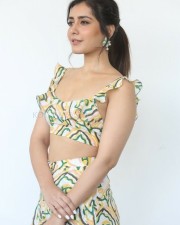 Raashii Khanna 60 Actress Raashi Khanna At Prathi Roju Pandage Movie Interview Photos