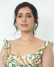 Raashii Khanna 58 Actress Raashi Khanna At Prathi Roju Pandage Movie Interview Photos