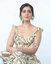 Raashii Khanna 45 Actress Raashi Khanna At Prathi Roju Pandage Movie Interview Photos