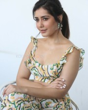 Raashii Khanna 44 Actress Raashi Khanna At Prathi Roju Pandage Movie Interview Photos