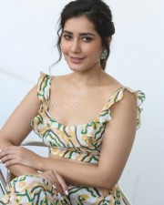 Raashii Khanna 36 Actress Raashi Khanna At Prathi Roju Pandage Movie Interview Photos