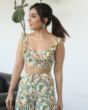 Raashii Khanna 34 Actress Raashi Khanna At Prathi Roju Pandage Movie Interview Photos