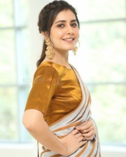 Raashii Khanna 12 Actress Raashi Khanna At Prati Roju Pandage Movie Thanks Meet Pictures