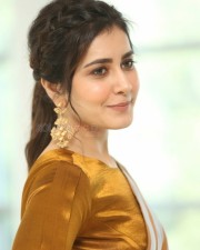 Raashii Khanna 11 Actress Raashi Khanna At Prati Roju Pandage Movie Thanks Meet Pictures