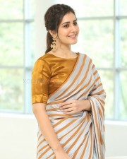 Actress Raashi Khanna At Prati Roju Pandage Movie Thanks Meet Pictures