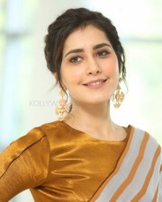 Actress Raashi Khanna At Prati Roju Pandage Movie Thanks Meet Pictures
