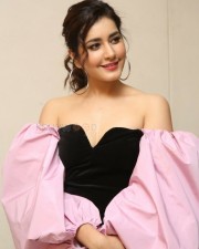 Actress Raashi Khanna At Prati Roju Pandage Oo Baava Song Launch Photos