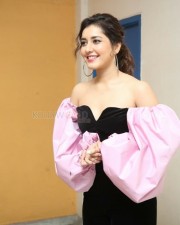 Actress Raashi Khanna At Prati Roju Pandage Oo Baava Song Launch Photos