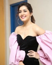 Actress Raashi Khanna At Prati Roju Pandage Oo Baava Song Launch Photos