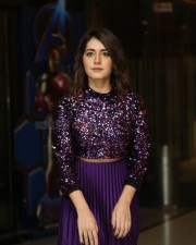 Actress Raashi Khanna At Prati Roju Pandage Trailer Launch Event Pictures