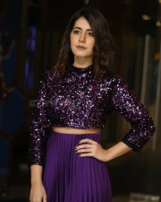 Actress Raashi Khanna At Prati Roju Pandage Trailer Launch Event Pictures