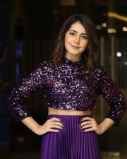 Actress Raashi Khanna At Prati Roju Pandage Trailer Launch Event Pictures