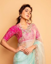Actress Raashi Khanna At Sanga Tamizhan Audio Launch Photos