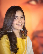 Actress Raashi Khanna At Srinivasa Kalyanam Movie Press Meet Photos