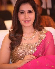 Actress Raashi Khanna At Srinivasa Kalyanam Success Meet Photos