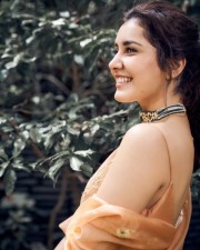 Actress Raashi Khanna At The Launch Of The Telugu Film Prati Roju Pandaage Photos
