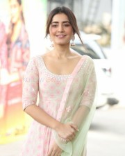 Actress Raashi Khanna At Venky Mama Movie Thanks Meet Pictures