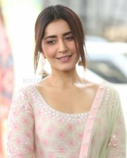 Actress Raashi Khanna At Venky Mama Movie Thanks Meet Pictures