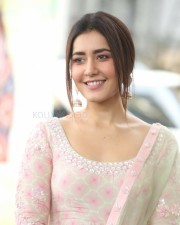 Actress Raashi Khanna At Venky Mama Movie Thanks Meet Pictures